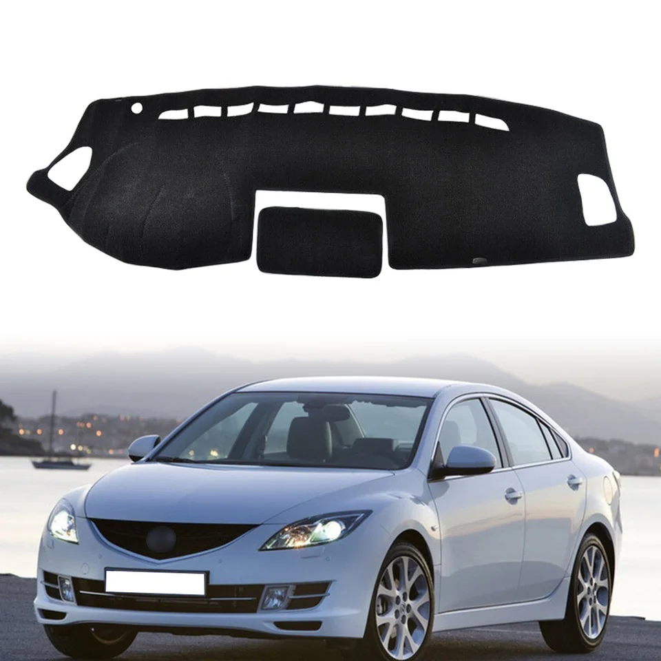 Pre Mazda 6 2003 2004 2005 2006 2007 2008 Mazda6 Case Dashboard Cover Dash Mat Dashmat Non-Slip Black LHD iba