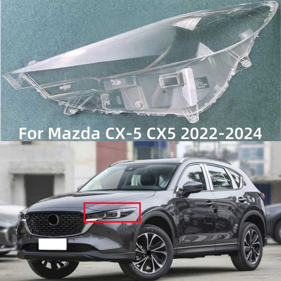 Pre Mazda CX-5 CX5 2022 2023 2024 Autá autá Svetlové svetlá sklenené sklo