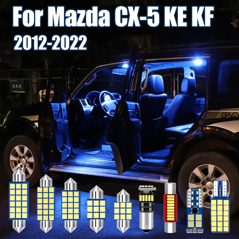 Pre Mazda CX5 CX-5 KE KF 2012 2013 2014 2016 2016 2017 2018 2019 2020 2021 2022 2022 Doplnky interiérového žiarovky LED Auto LED.