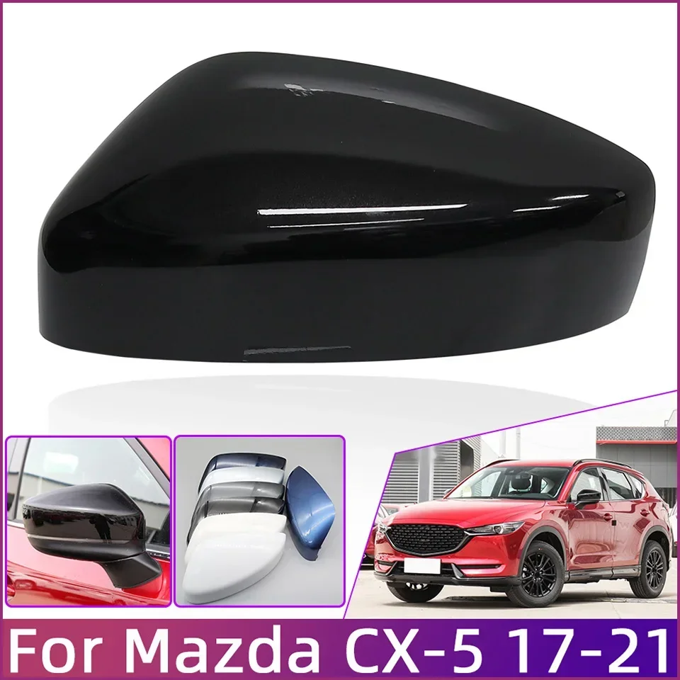 Pre Mazda CX5 CX-5 KF 2017 2018 2019 2020 2021 Dvere Vonkajší spätný kryt kryt shell veko krídla spätné zrkadlo kryty čiapky Maľované