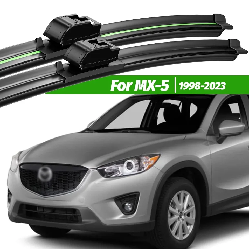 Pre Mazda MX-5 MX5 NB NC ND 1998-2023 2ks predné čelné čepele čepele 2000 2005 2014 2015 2020 Doplnky okien čelných skla