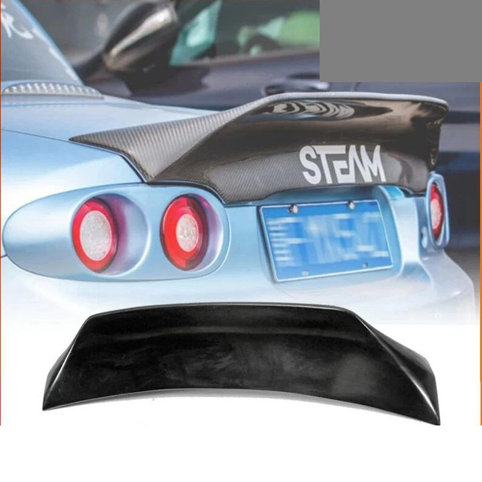 Pre Mazda MX5 NC NCEC SPOILER ROADSTER MIATA HARD TOP Iba EPA STYLE Zadný kachľový spojler Splitter Fiber Splitter Wing Unlaced