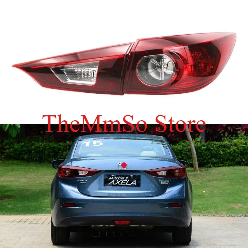 Pre Mazda3 Axela hatchback / sedan 2013 2014 2015 2016 zadné svetlo zadné svetlo zadné svetlo zadné svetlo bez línie bez svetla