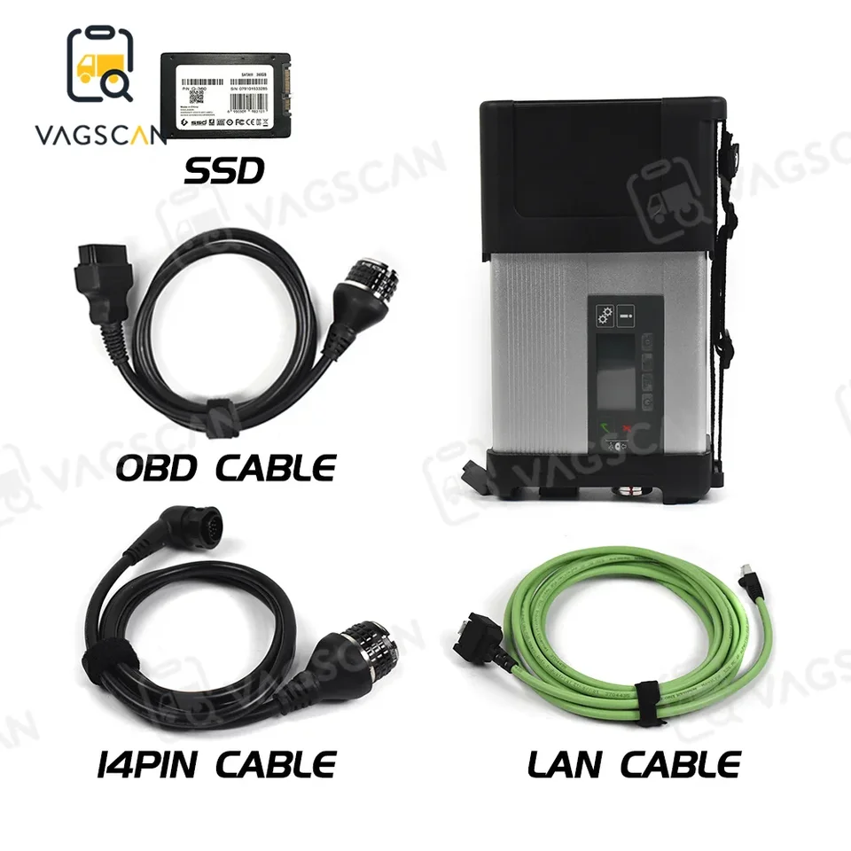 Pre MB Star C5 SD Connect Support Doip WiFi Das DTS MB Star C5 s SSD 2022.09 Diagnostický nástroj na nákladné auto