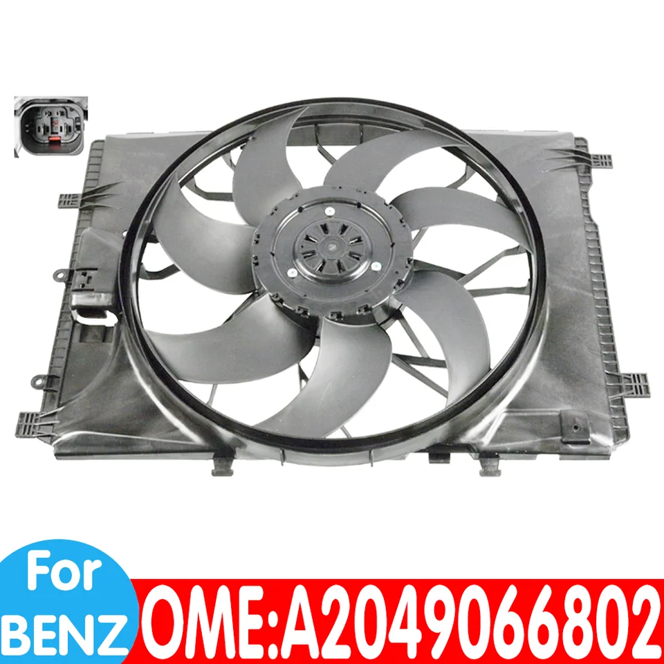 Pre Mercedes Benz 2049066802 W117 W156 CLA200 CLA220 CLA250 GLA220 GLA200 GLA250 GLA45 COOLER COOLER COOLER CLOTBA COLINGE VENTILÁR