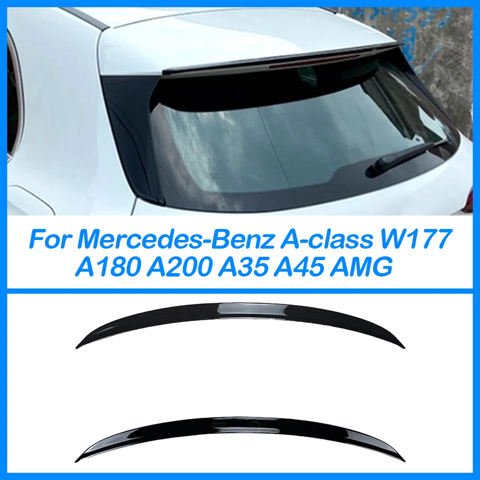 Pre Mercedes-Benz A Class W177 A180 A200 A35 A45 AMG Zadné kmeňa TRUNK TRUNK SPOiler SPOIL Kit