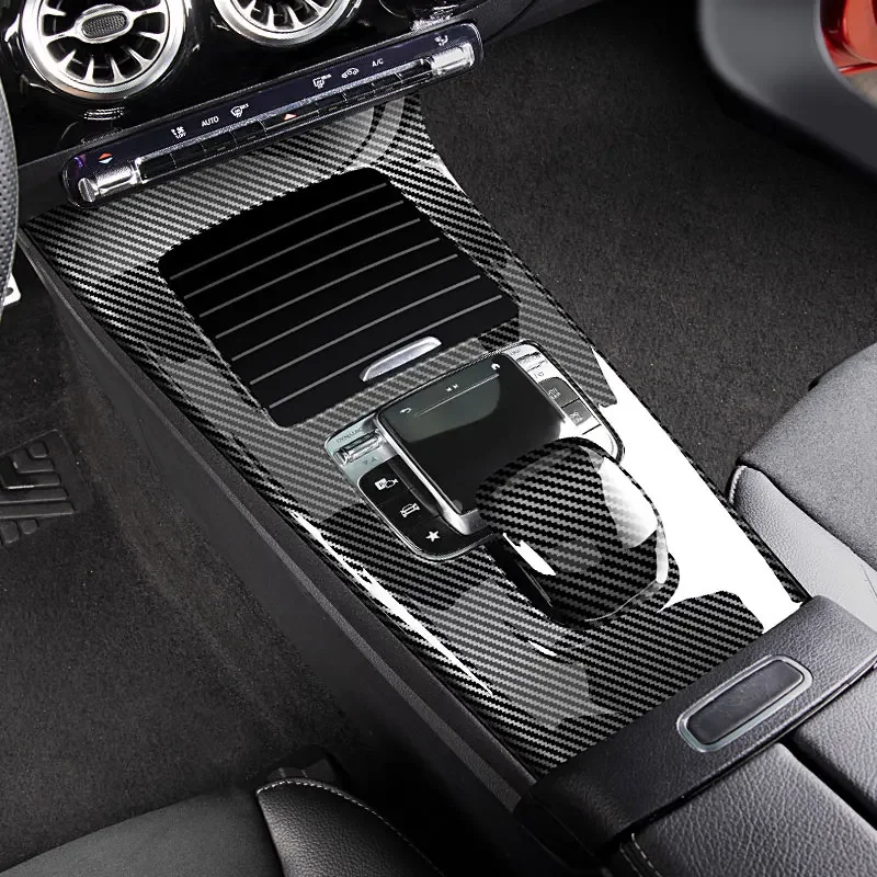 Pre Mercedes Benz A W177 A180 A200 CLA C118 2020+ Centrálny ovládací panel Control Gear Panel Cover Nový pre Merce