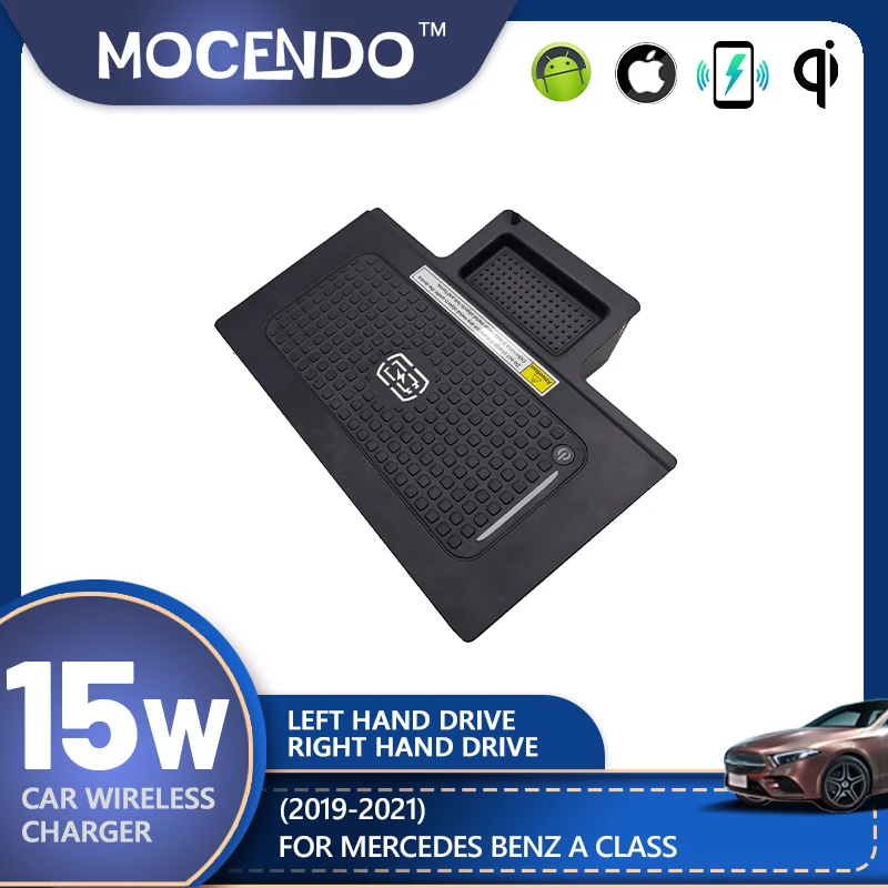 Pre Mercedes Benz AB GLA GLB CLA 2019-2022 LHD Wireless Charger Telefón Držiteľ PD USB-C Interface Rýchle nabíjanie