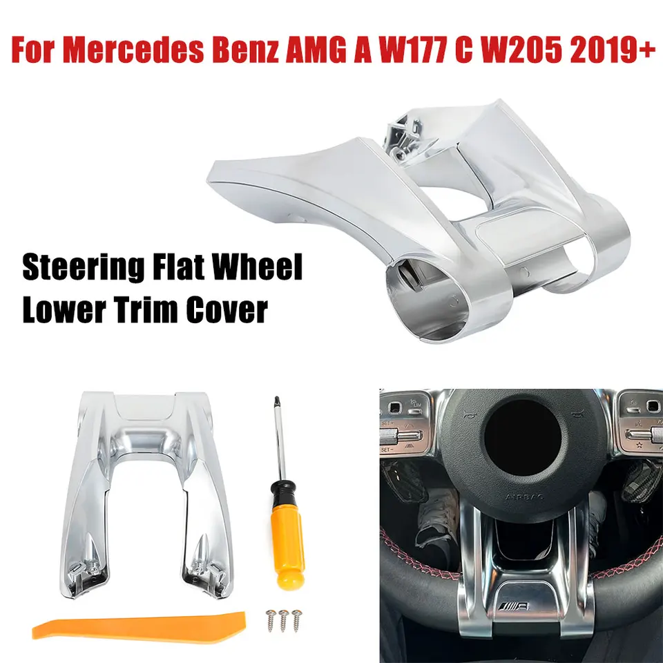 Pre Mercedes Benz AMG Sport 2019+ A W177 B W247 C W205 E W213 G W463 GLS W257 VÝLOHA Automobilu Plochá kolesá Súprava