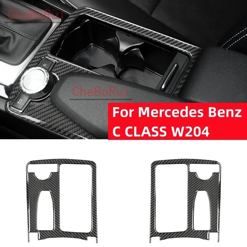 Pre Mercedes Benz C Class W204 2007-2013 Príslušenstvo automobilu Shift Shift Panel Decor Cover Tin