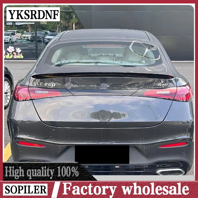 Pre Mercedes Benz C254 GLC 260 300 Coupe 2023 2024 AMG Zadný kmeňa veka SPOILER Splitter Wing Exterior ladenie príslušenstva