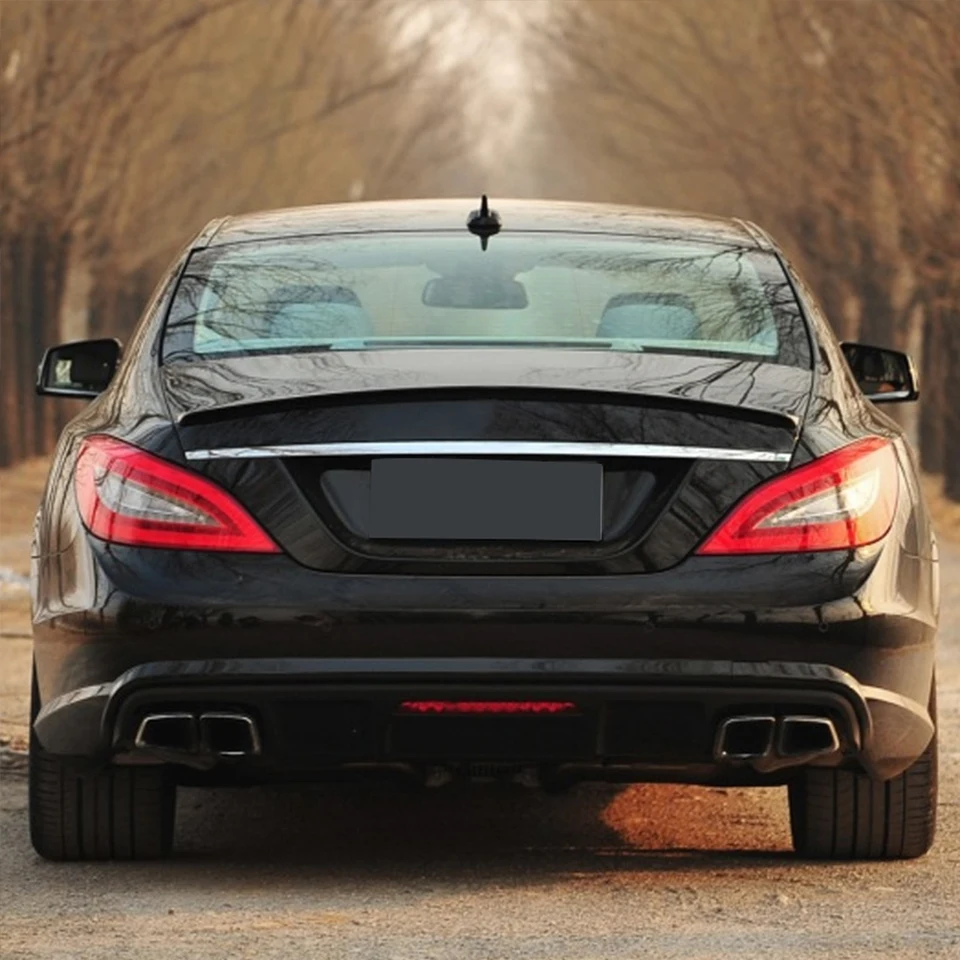 Pre Mercedes Benz Cls Class C218 CLS260 300 2011 2012 2013 2014 2015 2016 2017 ABS Plastové auto Zadné kmeňa veka automobilu Krídla