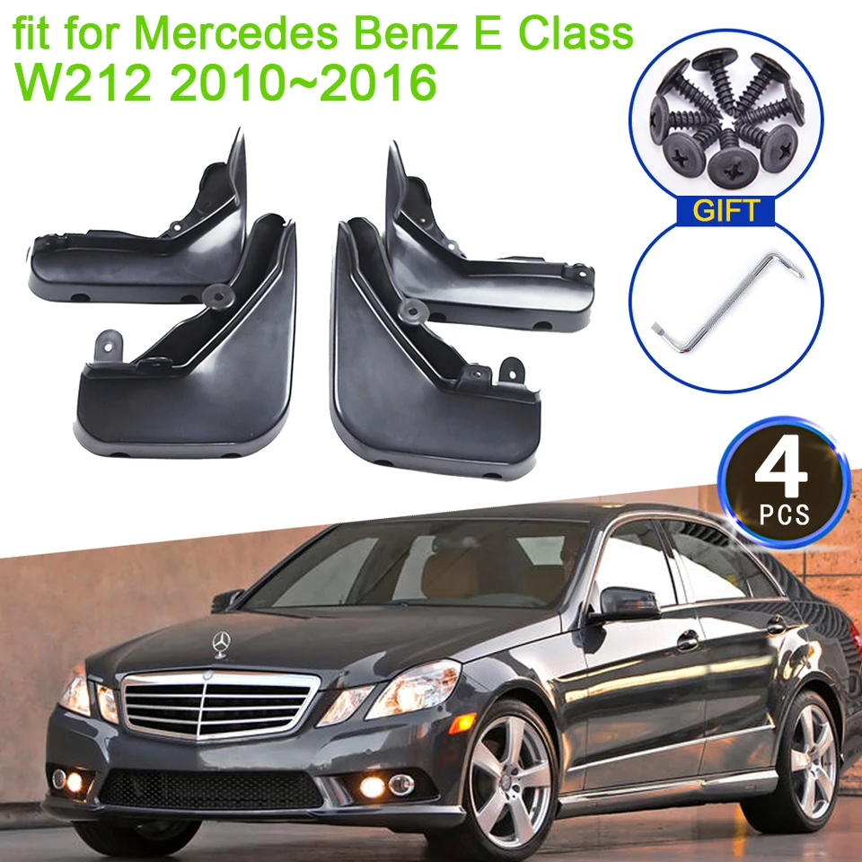 pre Mercedes Benz E Class W212 2010 2012 2012 2013 2014 2015 2016 MAD FLAPS MADGUARDS Splash Guards Fender Fender Car Accessories