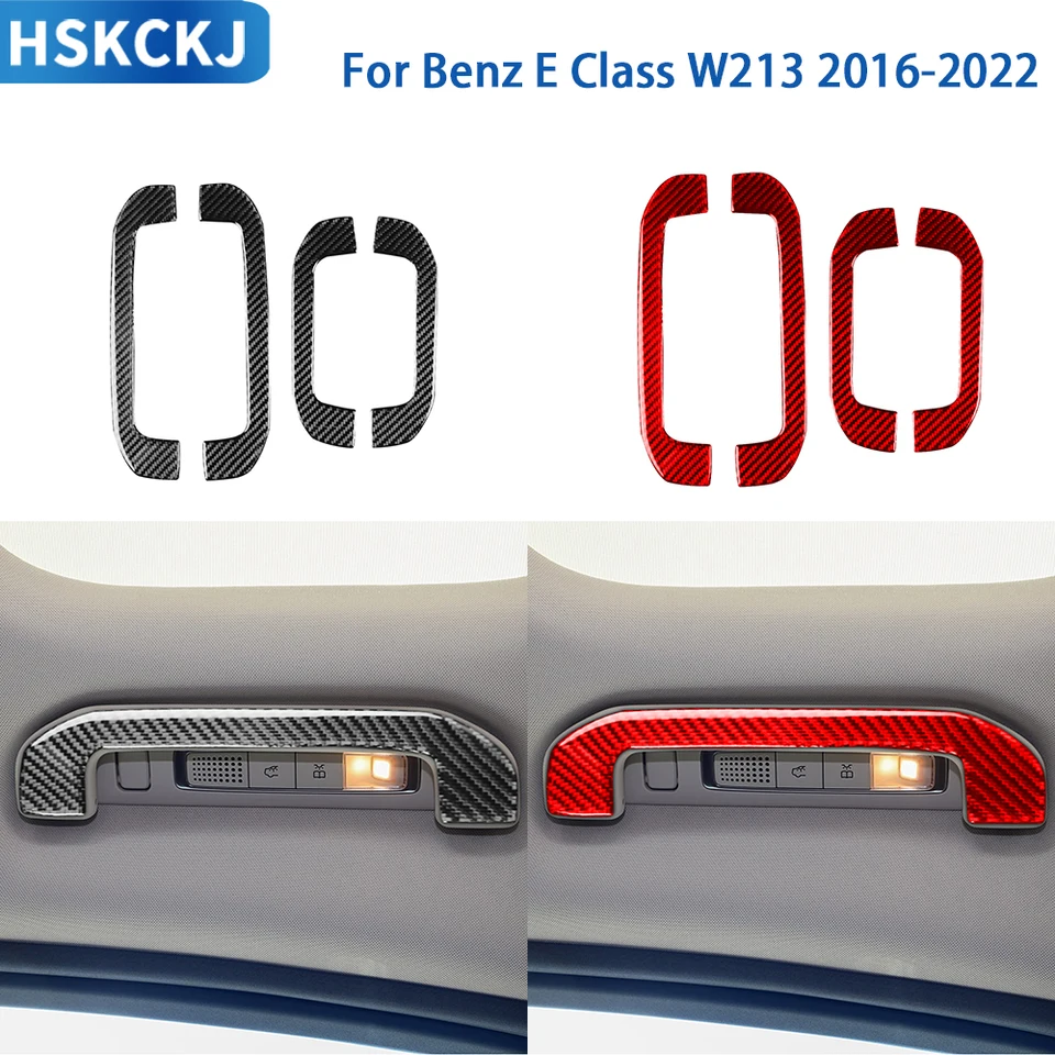 Pre Mercedes Benz E Class W213 2016-2022 Príslušenstvo skutočné nálepka na obrušenie strosku na strosko