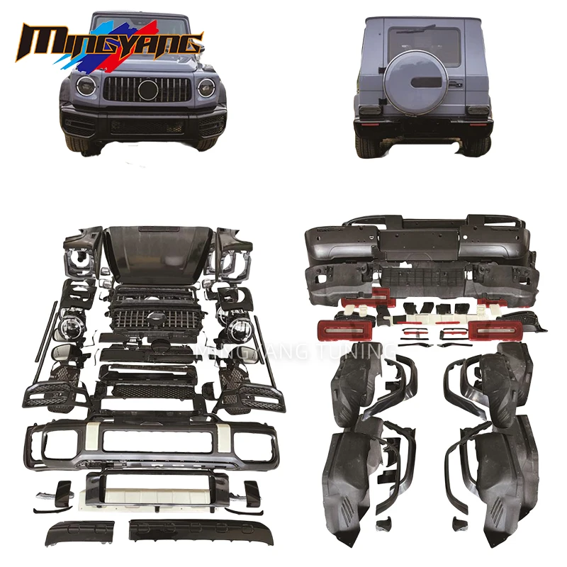 Pre Mercedes Benz G Class 2009-2018 W463 Inovácia na W464 G63 AMG Style Body Kit