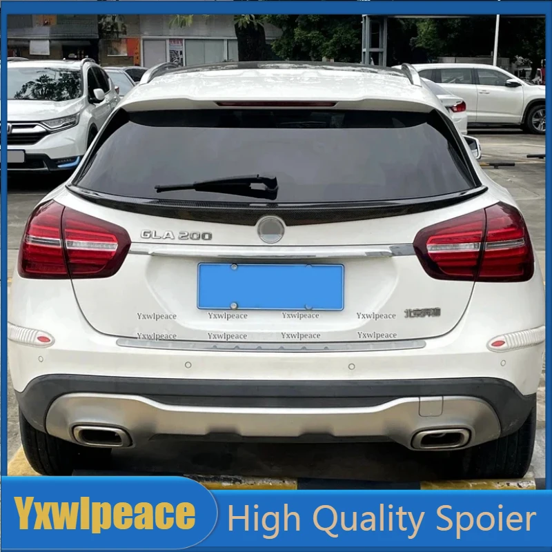 Pre Mercedes-Benz GLA Class X156 GLA45 AMG 2015 2016 2017 2018 2018 2019 ABS Plastový zadný kufrový spoiler Spojler Car Auto