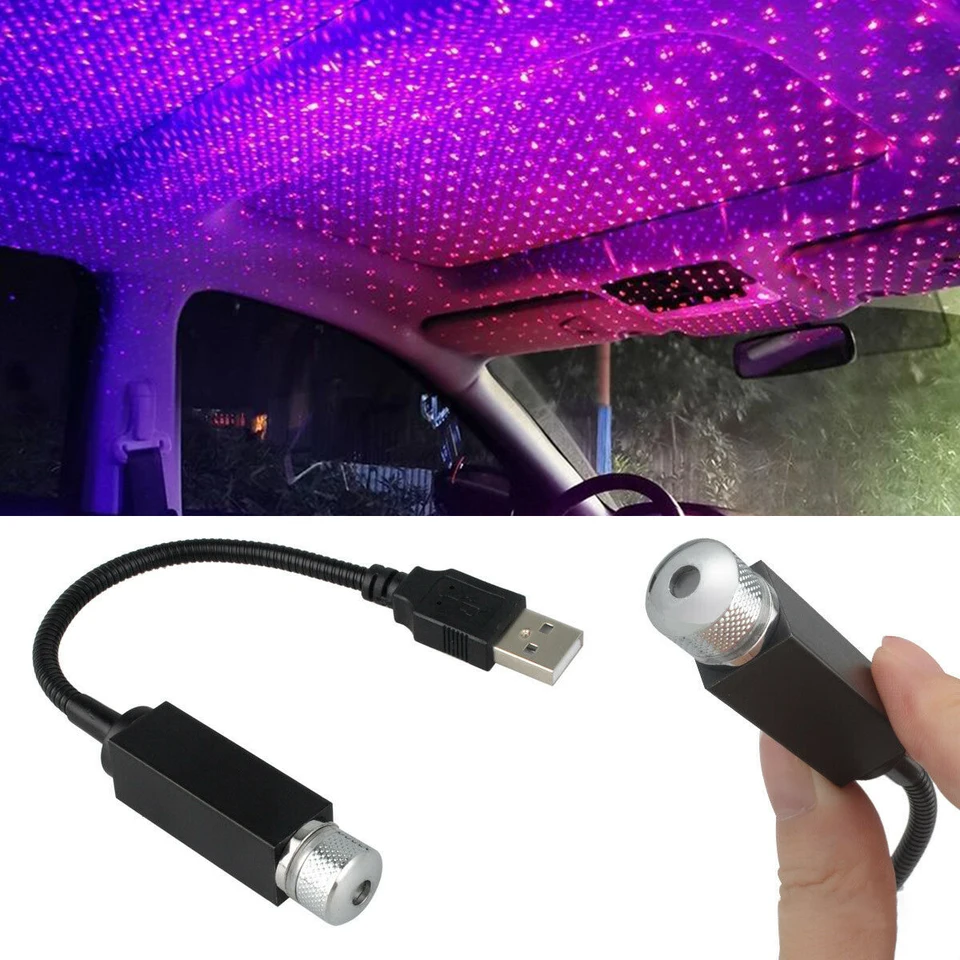 Pre Mercedes Benz GLC GLA GLS GL ABCESVM CLASS C207 E200 E260 Interiérová dekorácia s hviezdnou oblohou Lights USB USB