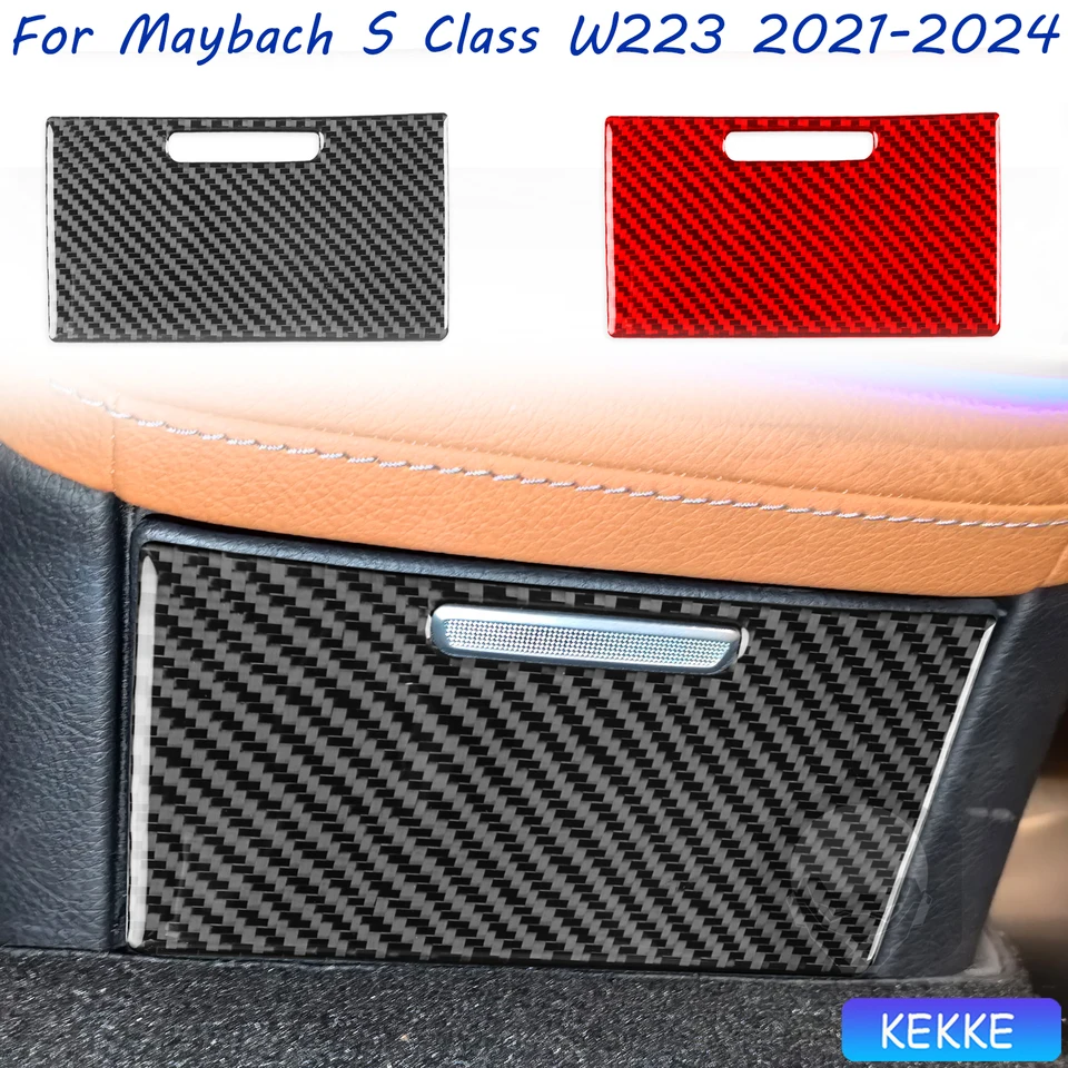 Pre Mercedes Benz Maybach S Class W223 2021-2024 Zadný nabíjací port Cover Cover Cover Cover Cover Autoratívne nálepka