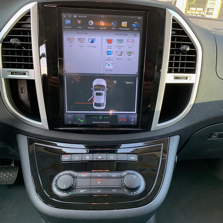 Pre Mercedes Benz Vito W447 2014 ~ 2021 CarPlay WiFi Car GPS Android 13 Radio Panel Car Stereo Audio DVD Stereo Player