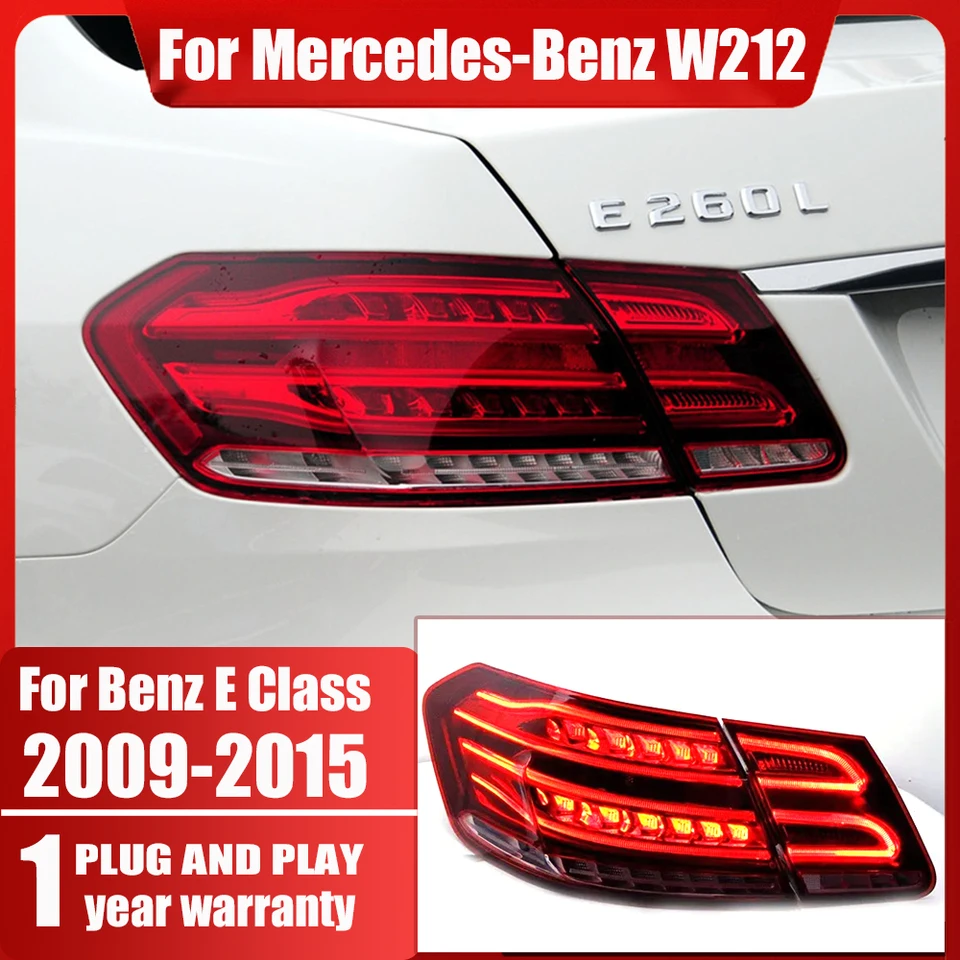 Pre Mercedes-Benz W212 E Class E350 E300 E250 E63 2009-2013 2014-15 Zadné svetlá Reverzné brzdové svetlo Zadné ľahké autá Príslušenstvo