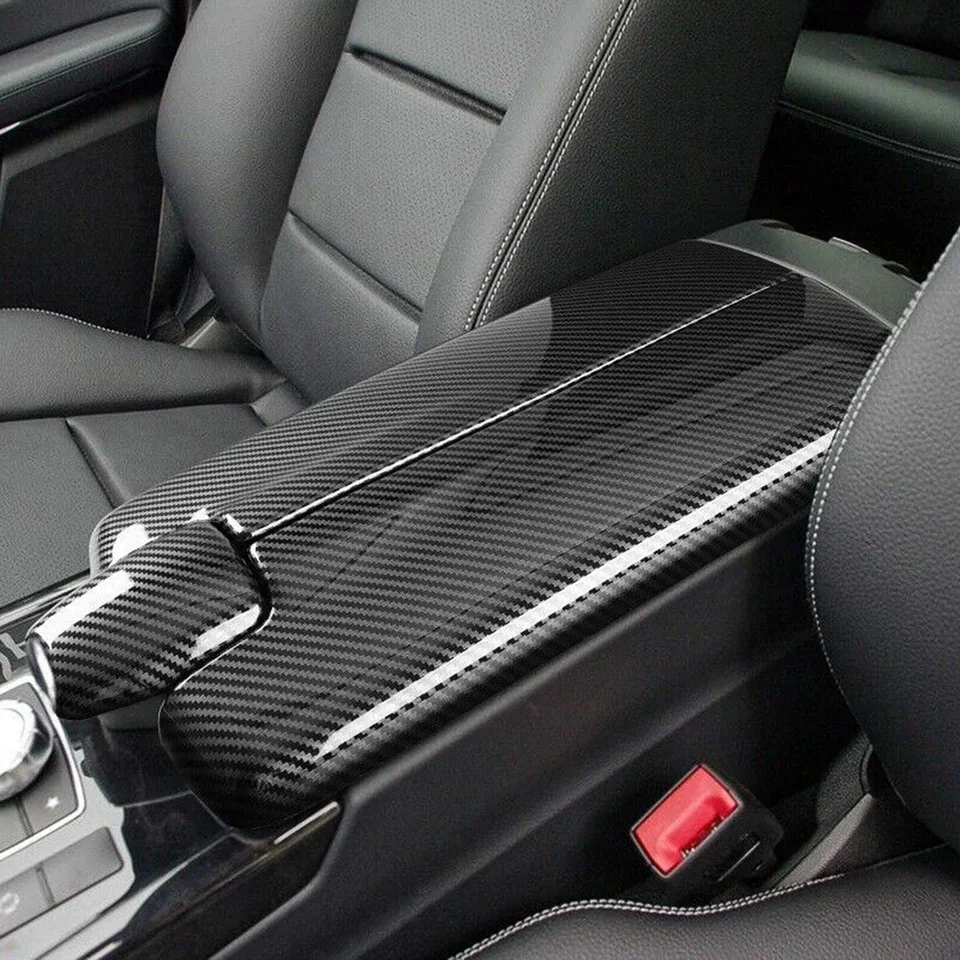 Pre Mercedes pre benzovskú triedu W212 2010-2015 ABS Central Central Auto Car lakťová lakťová lakťová skrinka Cover Cover Console Lid