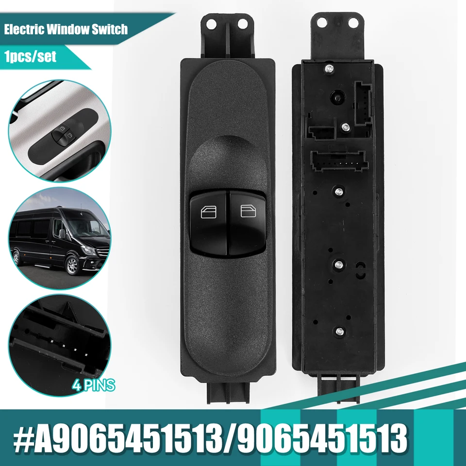 Pre Mercedes Sprinter VW Crafter 2006-2017 Predné okno Elektrický spínač riadenia napájacieho ovládača A9065451513 9065451513