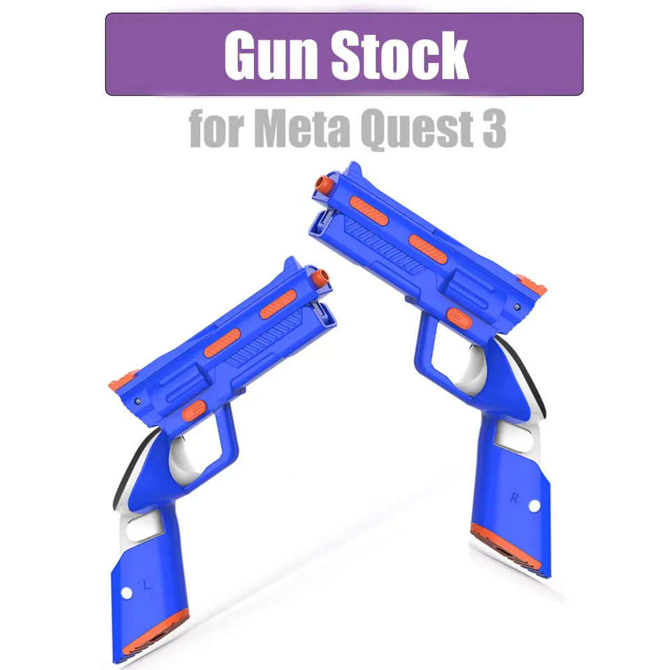 Pre meta quest 3 pištoľ Stock VR Controller Case Shooting Gun Stand Gaming Experience for Oculus Quest 3 VR Accessories