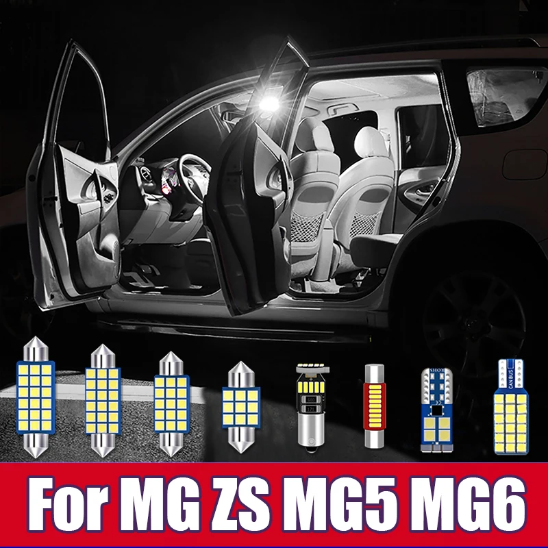 Pre Mg ZS eV mg 5 6 mg5 mg6 2017 2018 2019 2020 2021 2022 2023 LED žiarovky Vnútorné žiarovky DOME LAMP Vanity Mirror Lights príslušenstvo