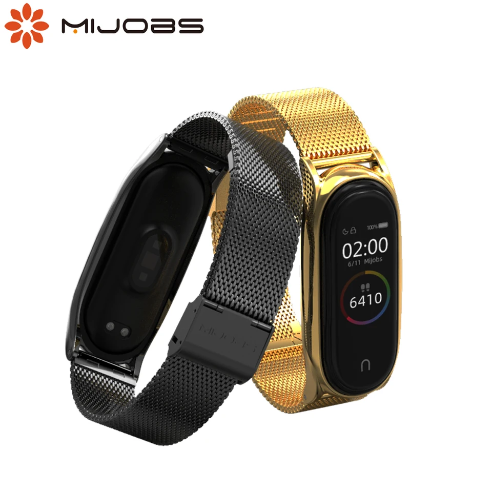 Pre Mi Band 6 Strap Metal Wristband pre Xiaomi Mi Band 5 náramok Opaska pre Mi Smart Bend 3 Correa Miband 3 4 5 6 Pulseira