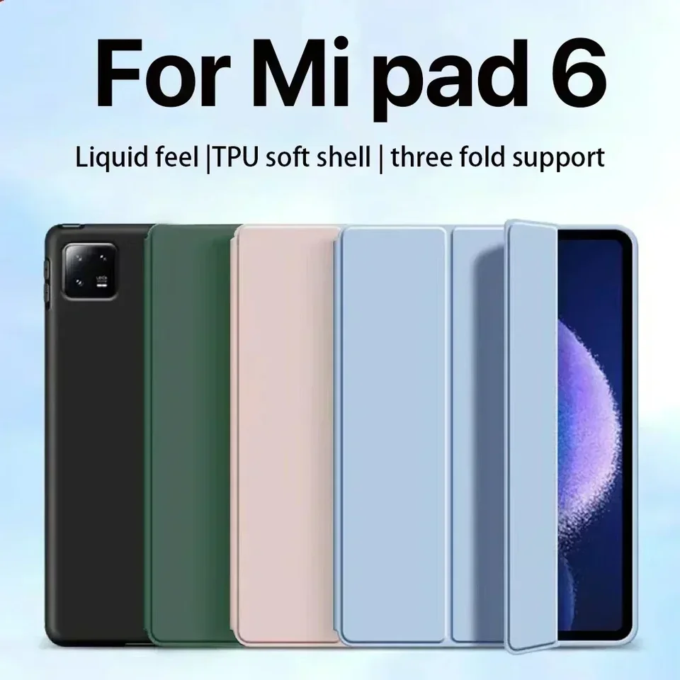 Pre MI PAD 5/6 Tablet Case Accessories Podpora Magnetické automatické prebudenie pre Xiaomi 11 palcov MI Pad Pro 5/6 Tablet Protective Cover Up Up