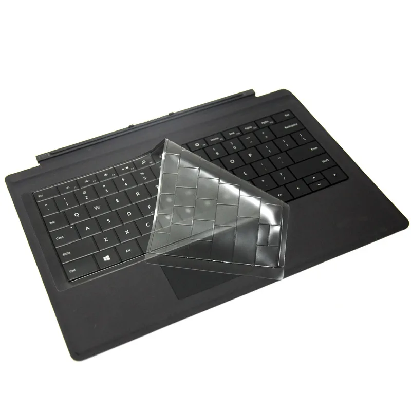 Pre Microsoft Surface Pro 3 12.3 '' Laptop Keyboard Skin Clear TPU Keyboard Protective Film Skin pre Surface Pro 3