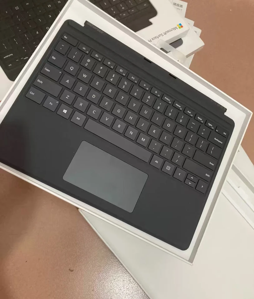 Pre Microsoft Surface Pro 8/x/9/10/11 Pôvodný kryt klávesnice s slotom pera a jednou klávesnicou