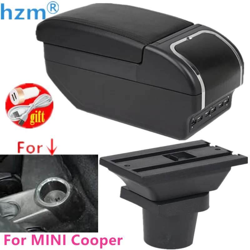 Pre Mini Cooper lakťová lakťová skrinka Countryman R60 R56 R57 R58 R53 R53 R53 Automobilca Evidenta