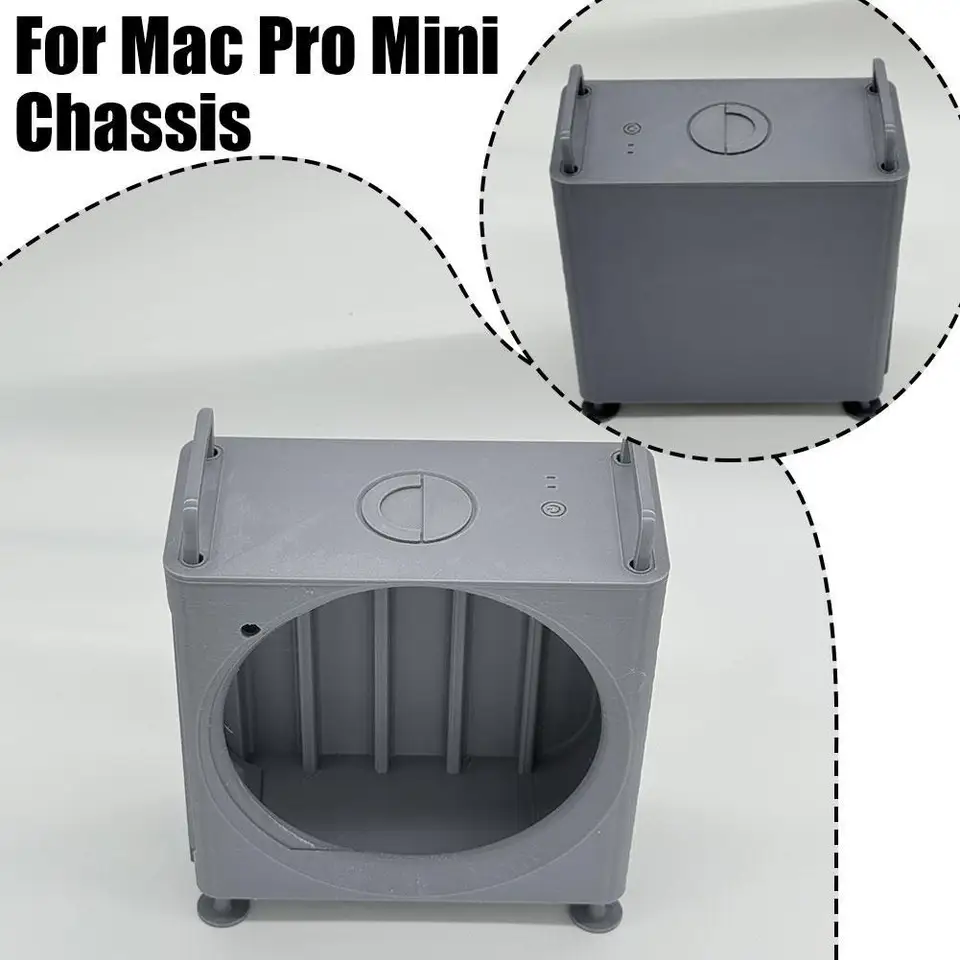 Pre MINI Mac Pro Chassis v2.1 Vertikálne počítačové puzdro Ochranné zásobné držiak na držiak pre 2024 MAC MINI M4/M4PRO