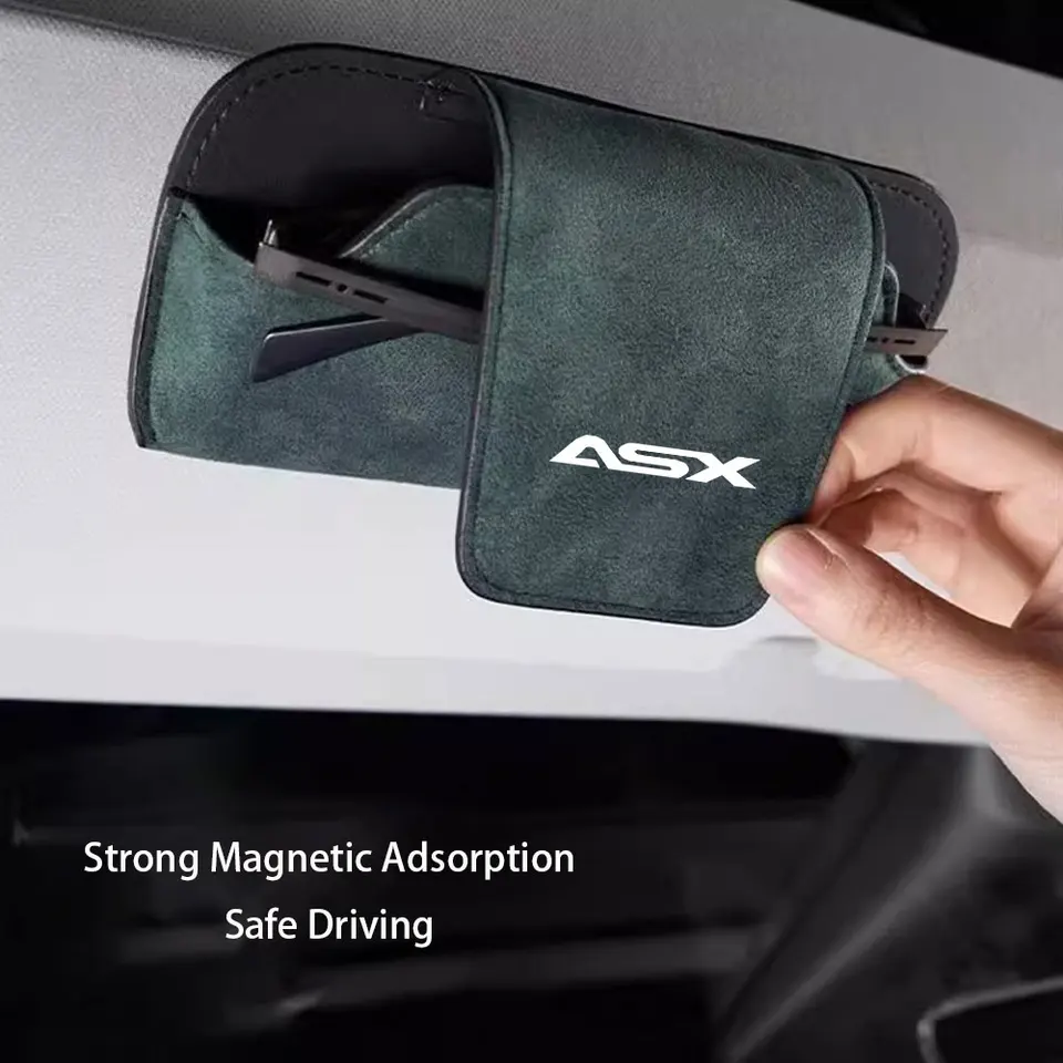 Pre Mitsubishi ASX CAR OBLASY Držiak držiaka CLIP ACCESORIOS Interiér dekorácie puzdro kryť organizátor okuliarov Organizátor Sun Gula Storage Storage