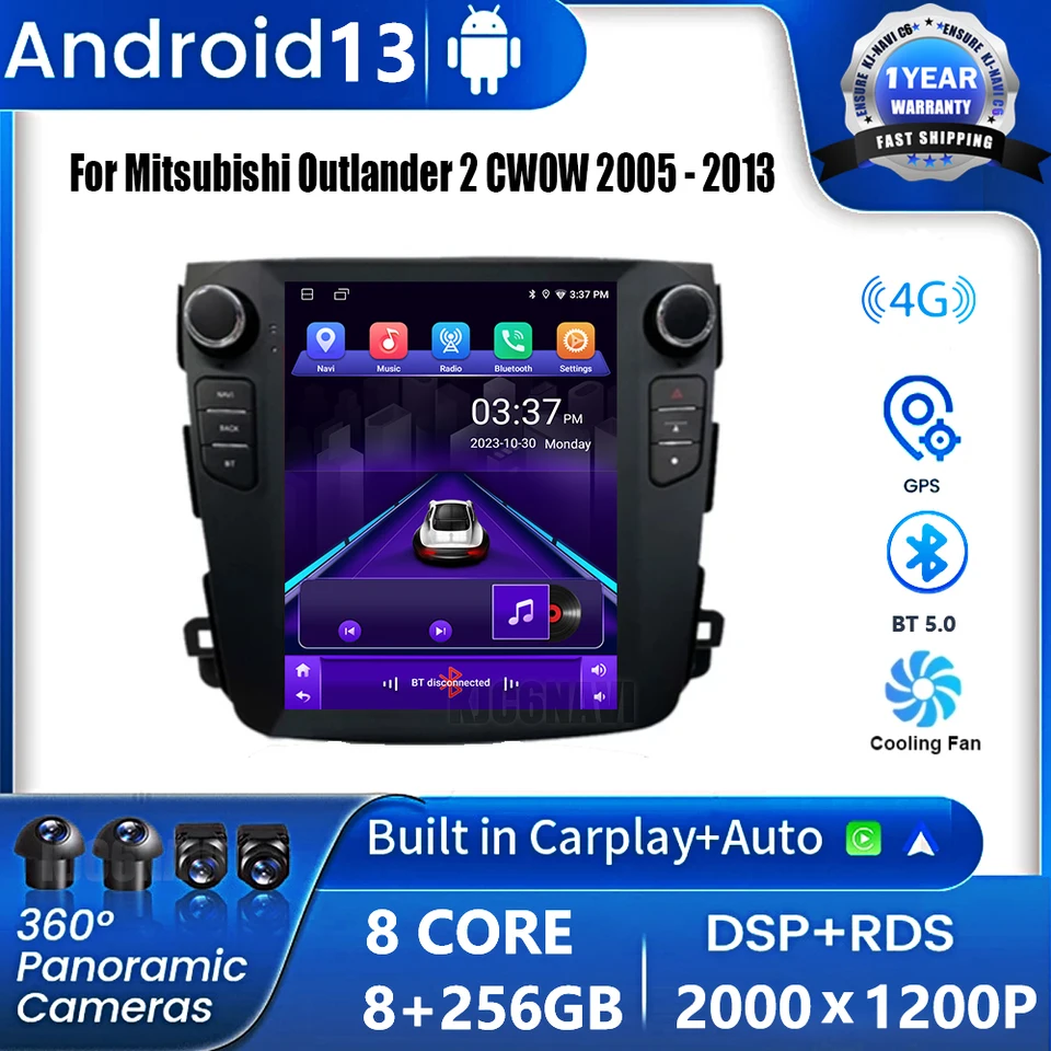 Pre Mitsubishi Outlander 2 CW0W 2005 - 2013 pre Citroen C -Crosser 2007 - 2013 pre Peugeot 4007 2007 - 2012