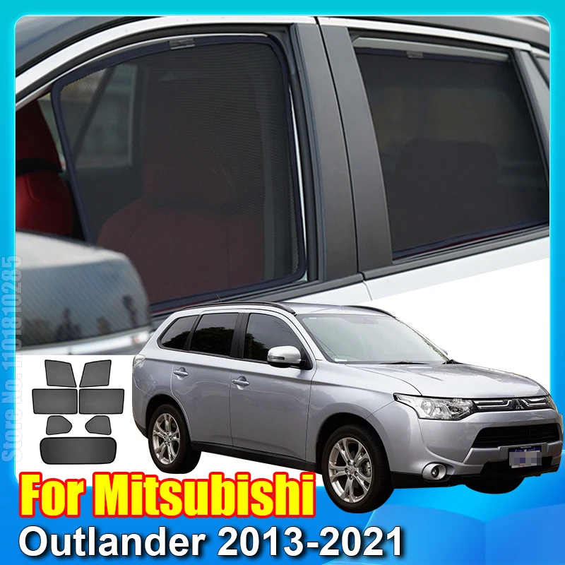 Pre Mitsubishi Outlander 7-miestny rok 2013-2021 Okno automobilu Sunshade predné čelné sklo automatické opona slnečného tieňa Visor sieťová sieť