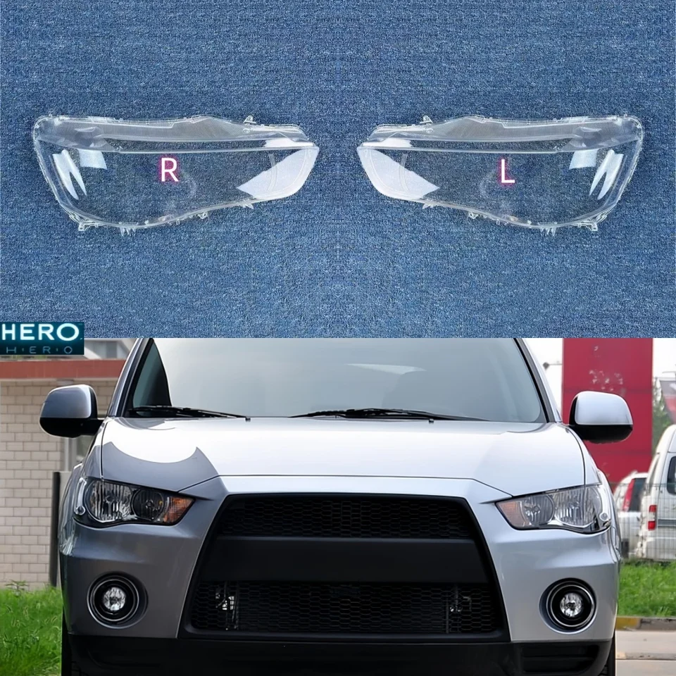 Pre Mitsubishi Outlander Ex 2011 2011 2012 Automobily Doplnky Automobilové svetlá škrupiny svetlometový svetlomet objektívov objektívu