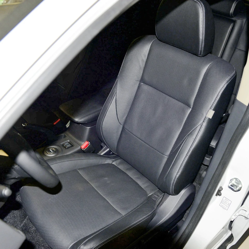 Pre Mitsubishi Outlander III 2012 2013 2014 2015 2016 2017 2018 7 sedadiel Vlastné pokrývky kože s autosedačkou Nappa Set Príslušenstvo