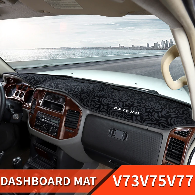 Pre Mitsubishi pajero AccessoriesV73v75v77 Dashboard Pad Pad Light-Resouf Pajero Io Full Pinin Montero Modification Decotion Decotion