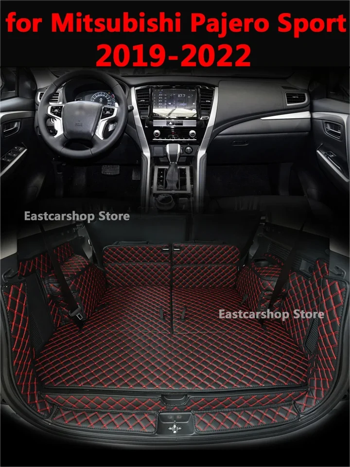 Pre Mitsubishi Pajero Sport 2019 2020 2021 2022 Auto All Inclusive Zadný kufr kmeňa nákladu nákladný podšívka Zadná batožina