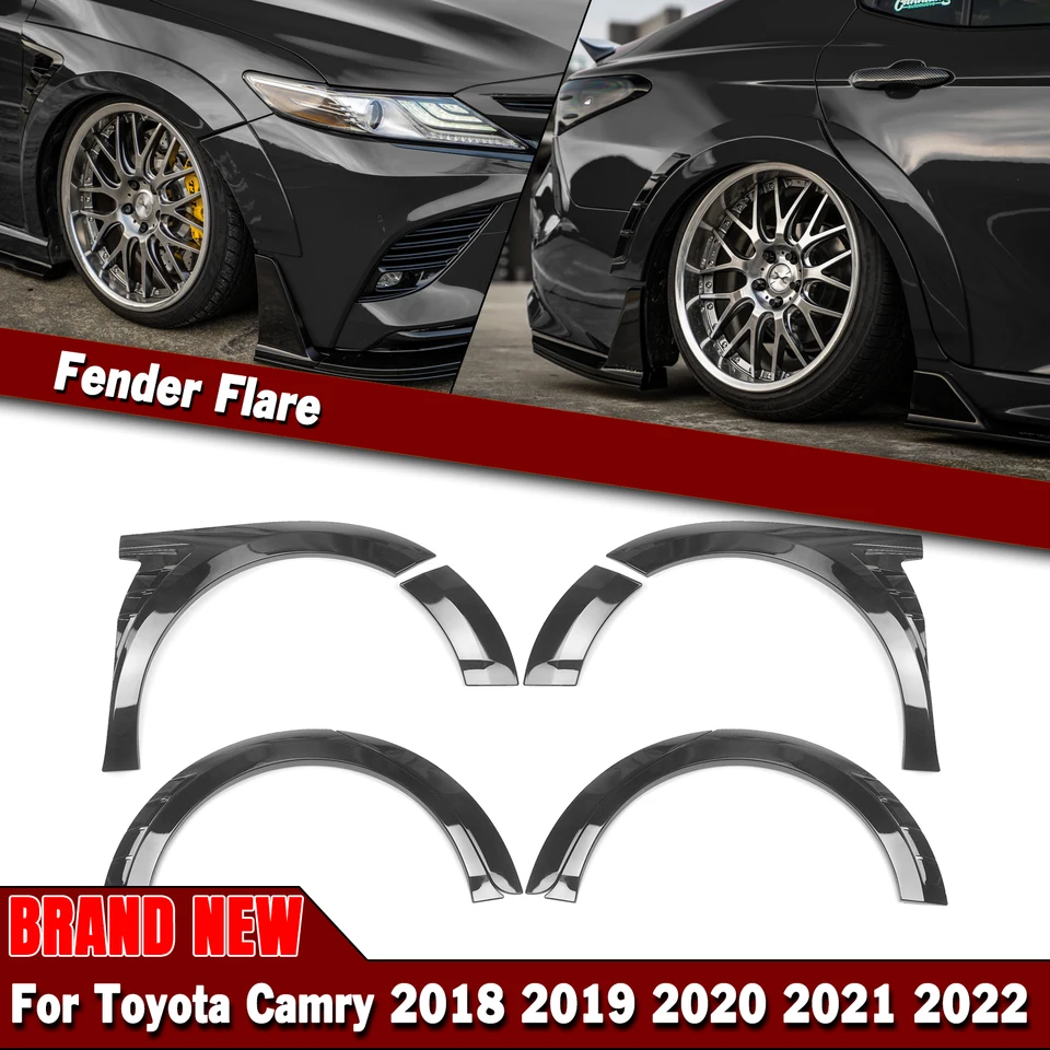 Pre modely Toyota Camry SE XSE Sport Modely 2018-2024 Iba Fender Fender Fender Fender Fender obočie široké oblúk