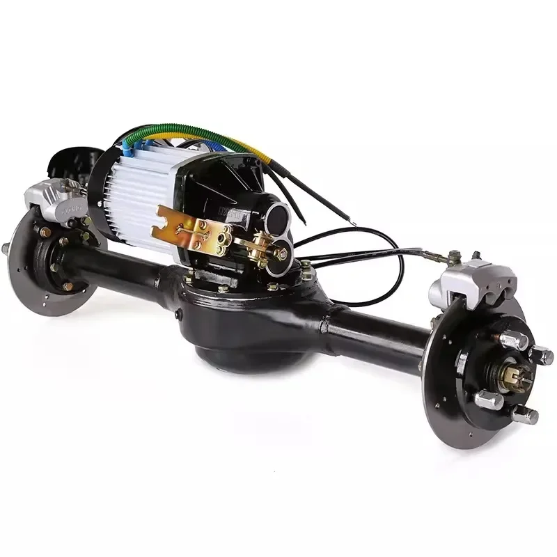 Pre modifikáciu trojkolky 3000W 60V 72V DC DC Brushless Controller Elektrický vozidlo Zadná nápravy s diskovou brzdou