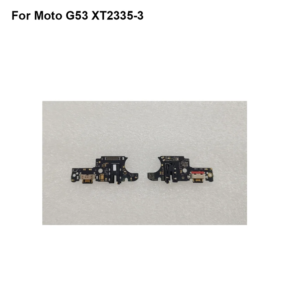 Pre Moto G53 XT2335-3 USB Dock nabíjanie port modulu Výmena dosky pre Moto G 53 USB nabíjačky