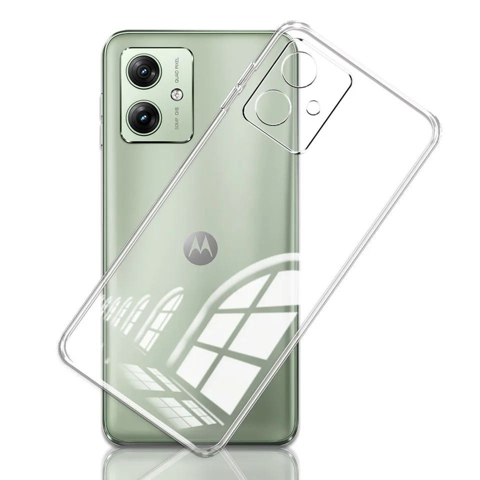 Pre Moto G64 5G puzdro Silikón Soft Clear Chráni kryt Funda alebo Moto G54 Power Shock -odolný telefón v puzdre na Motorola Moto G04S Coque