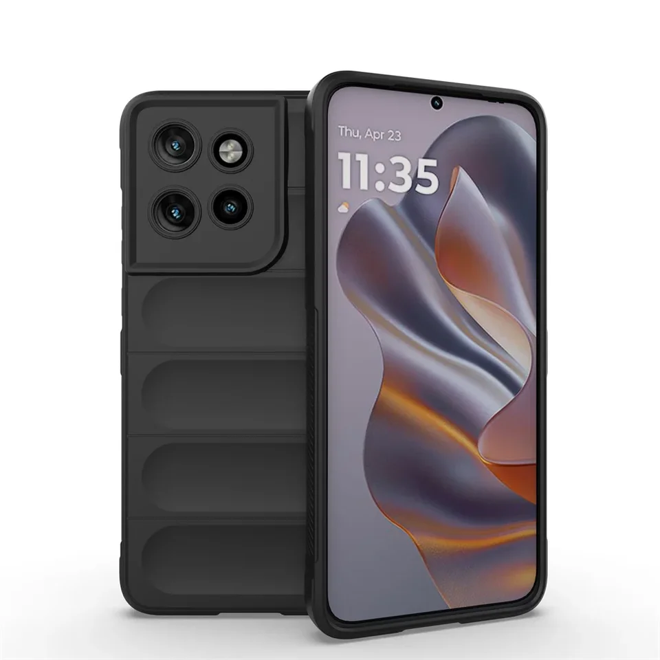 Pre Motorola Moto S50 чехол для kryt telefónu Kvapalina Silikón proti sklzu Bump Chard Coque pre Motorola Moto S50 Funda