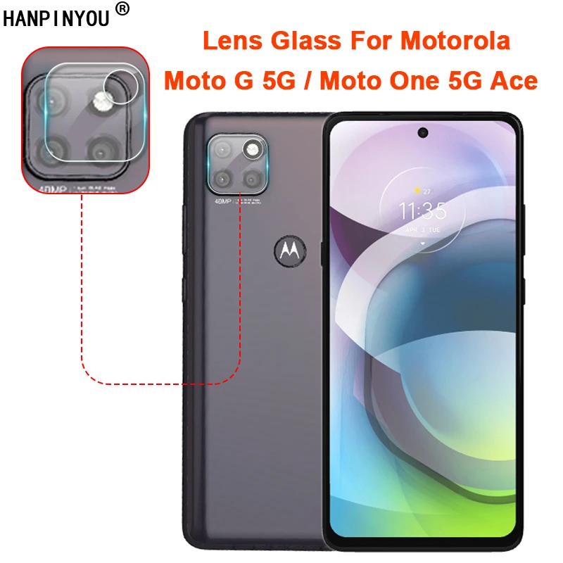 Pre Motorola One 5G ACE / MOTO G 5G Ultra tenký zadný objektív Objektív zadnej kamery Kryt Objektív Objektív Temperovaný sklenený Film na ochranu skla