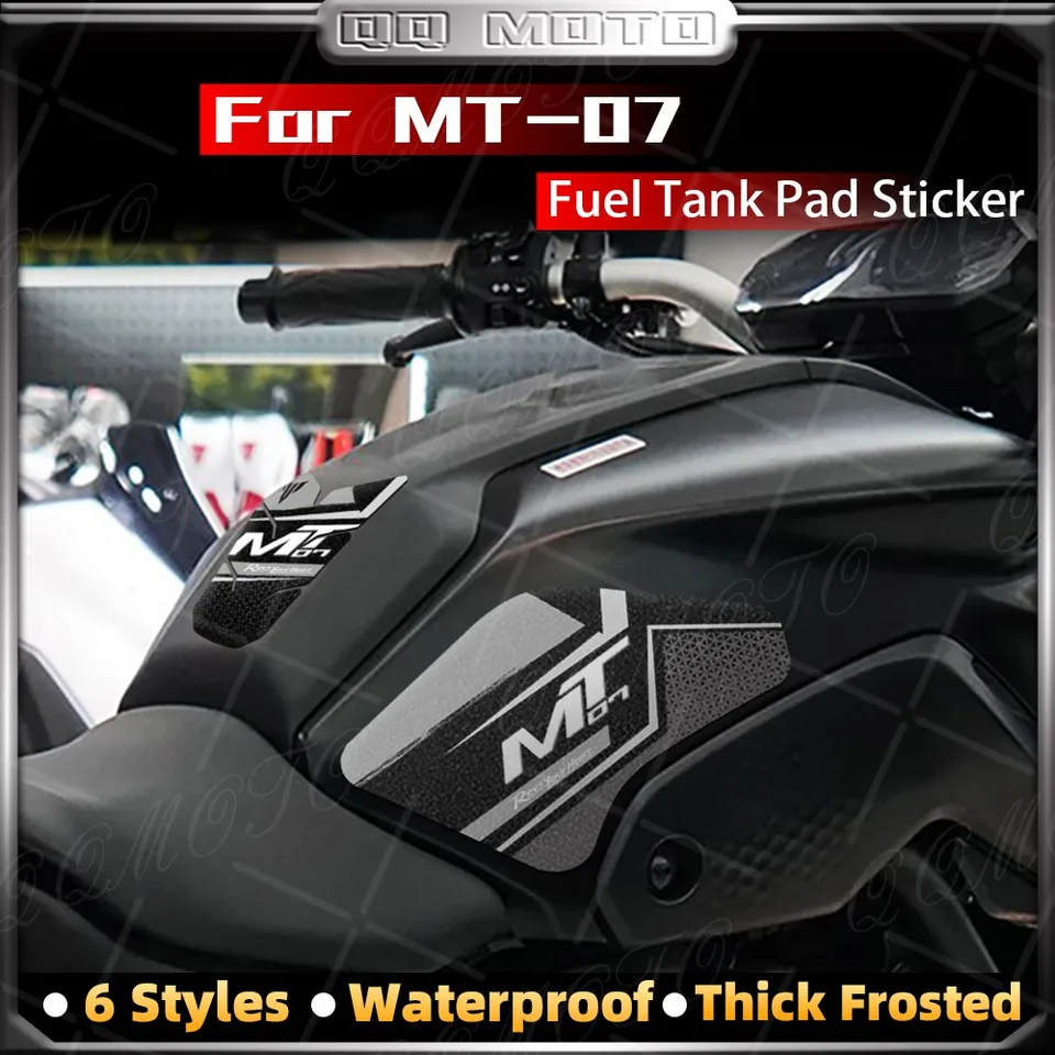 Pre MT-07 MT 07 MT 2021 2022 2023 2024 Motocyklové príslušenstvo Nálepka palivová nádrž Kôle Track Track Track Protection Sady 3 m nálepky
