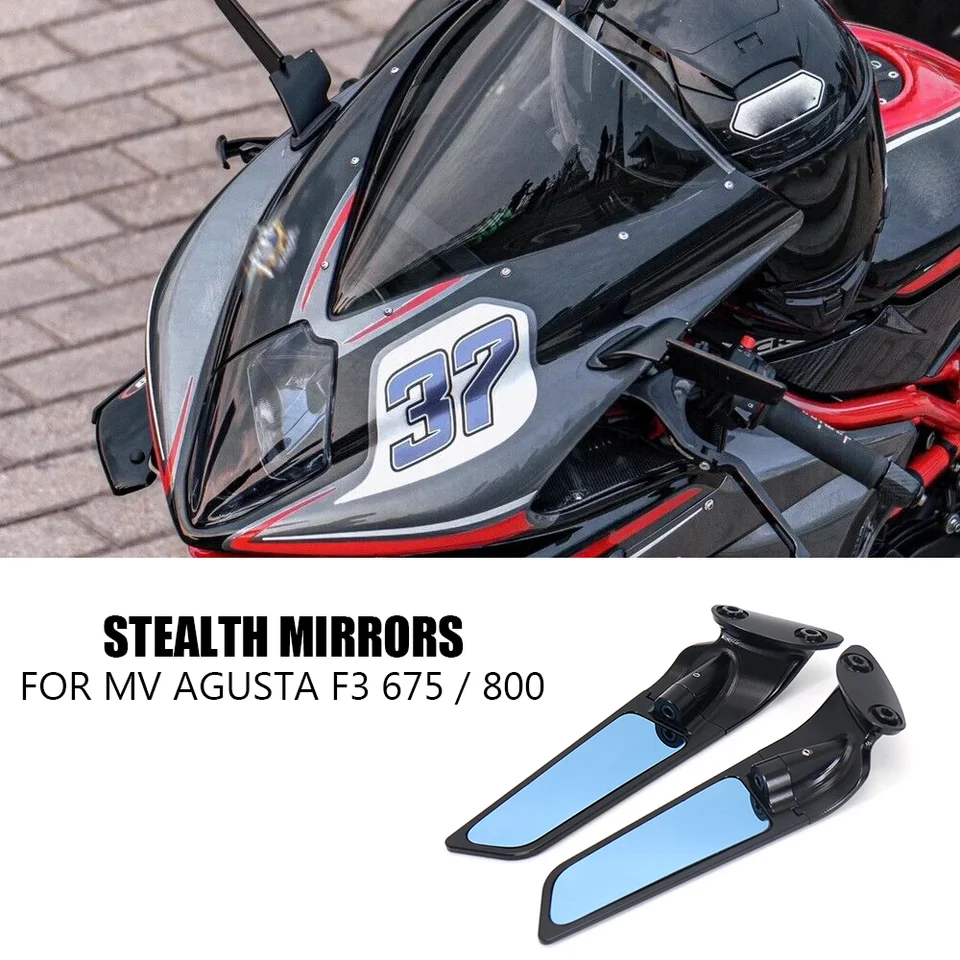 Pre MV Agusta F3 800 F3 675 /800 Parts Stealth zrkadlá nastaviteľné krídlo pre MV Agusta F3 675 /800 F3 675