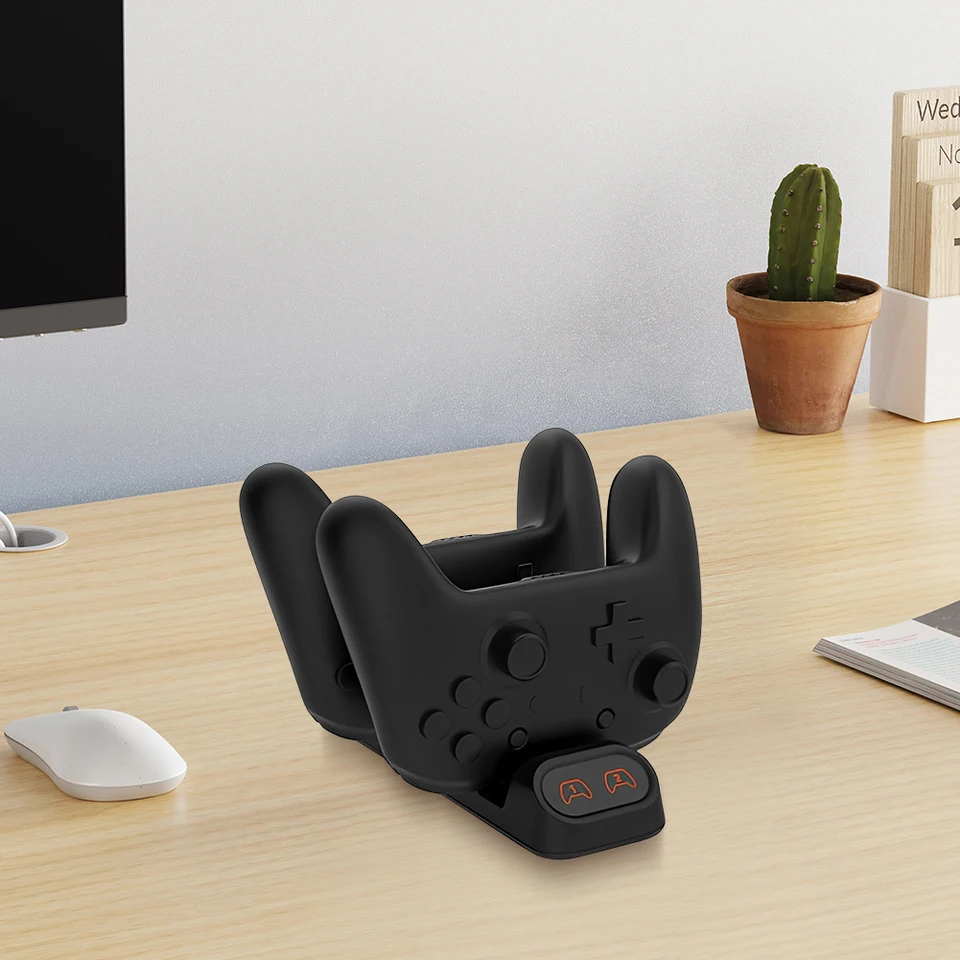Pre nabíjanie Switch Pro nabíjanie s nabíjacím indikátorom nabíjačky nabíjačku nabíjačku nabíjačku Dock Station pre PS5/Xbox Series S/X